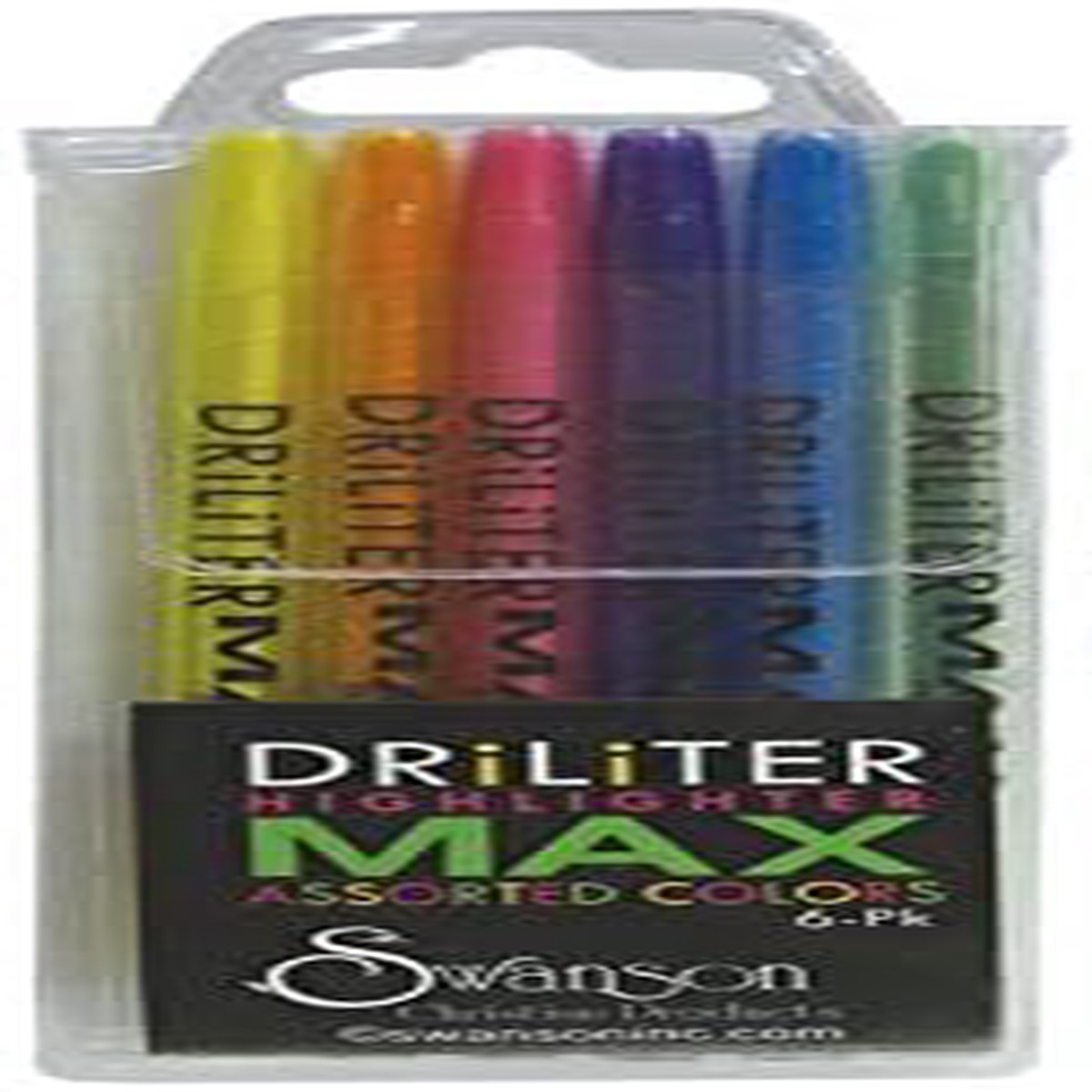 Driliter Highlighter Maz Assorted Colours 6 pack