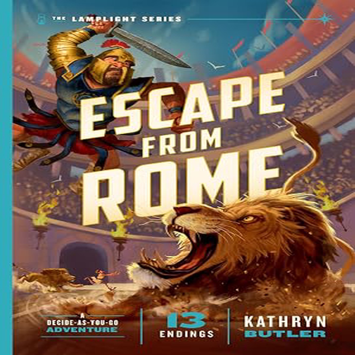Escape from Rome #2 Lamplight Series. Ages 8-2