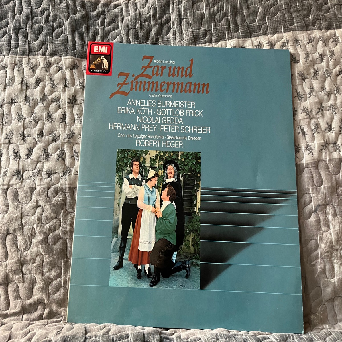 Albert Lortzing: Zar Und Zimmermann (Grosser Querschnitt) / EMI LP 1966
