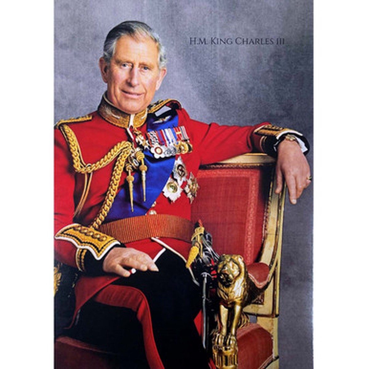 King Charles III Postcard